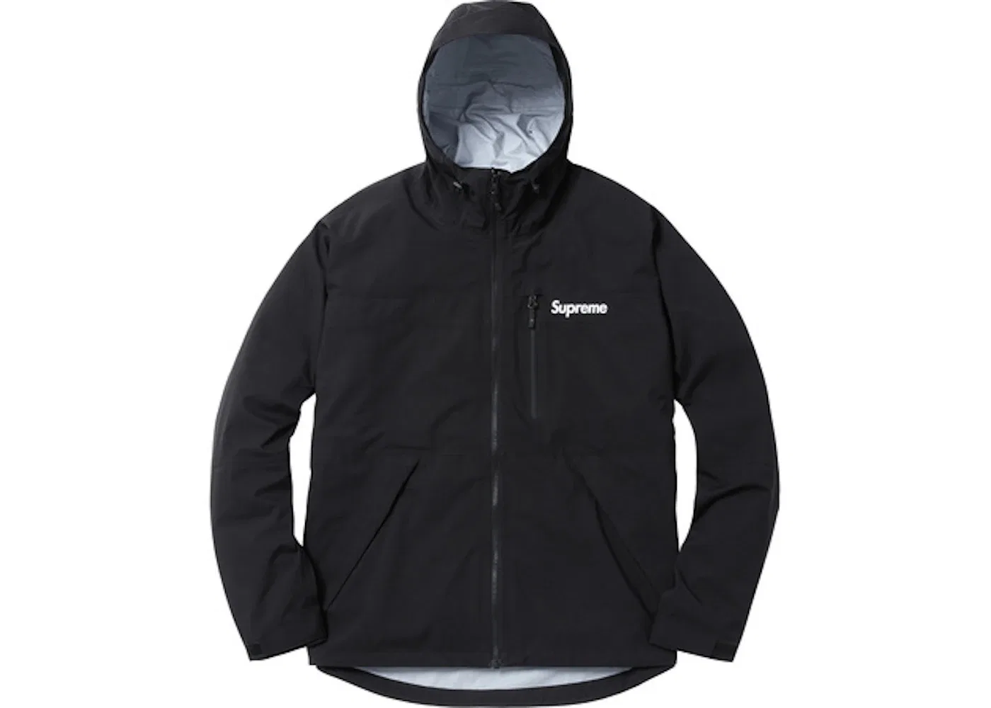 Мужская куртка с проклеенными швами Supreme Jacket (SS17), Black