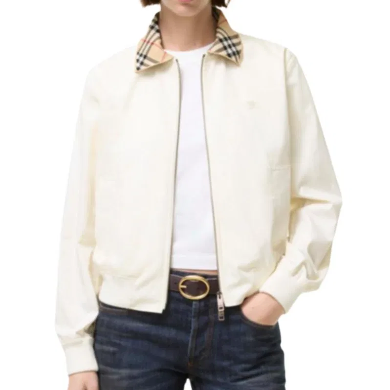 Женская куртка с лацканами Other, Burberry, Beige — фото 3