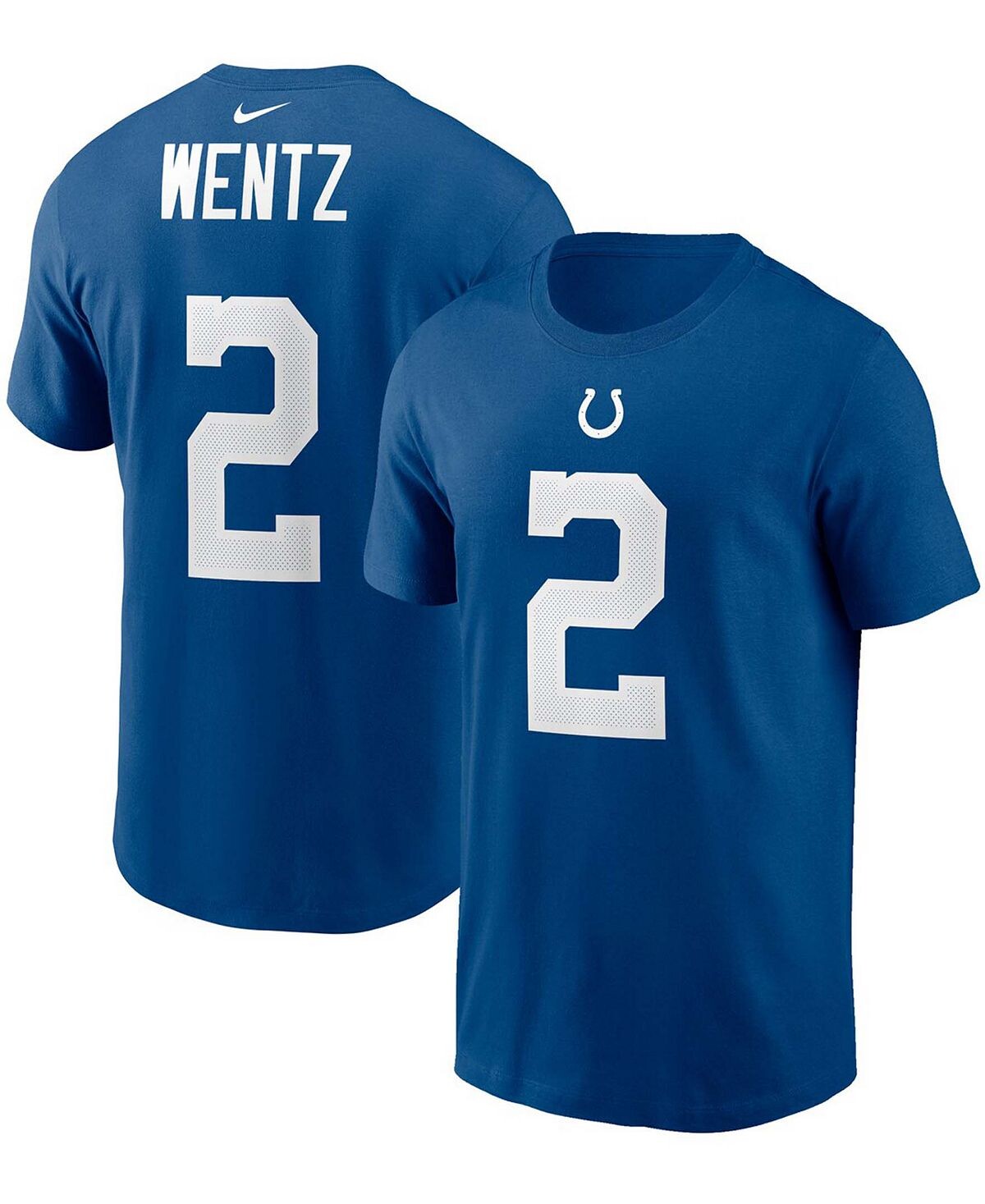 

Мужская футболка indianapolis colts carson wentz с именем и номером Nike