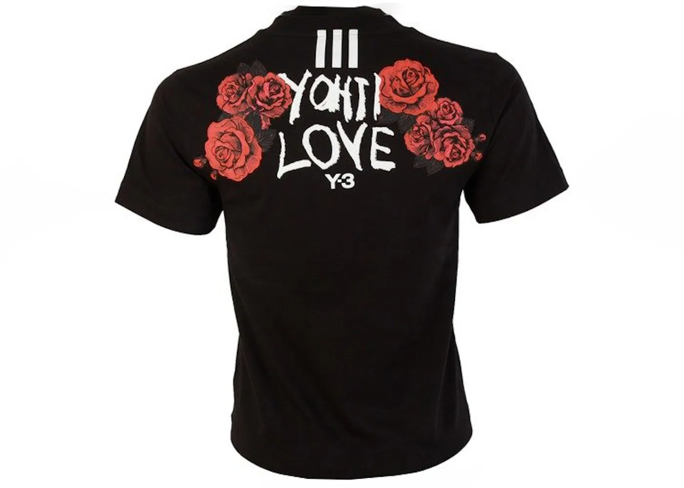 Женская футболка с коротким рукавом Yohji Love Tubular Short Sleeve Tee Adidas, Black