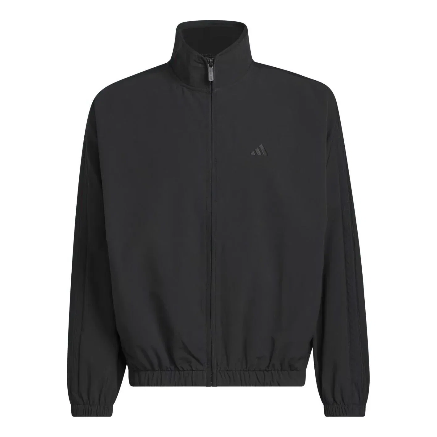 Мужская куртка для баскетбола Woven Track Jacket Asia Sizing 'Black' adidas, черный