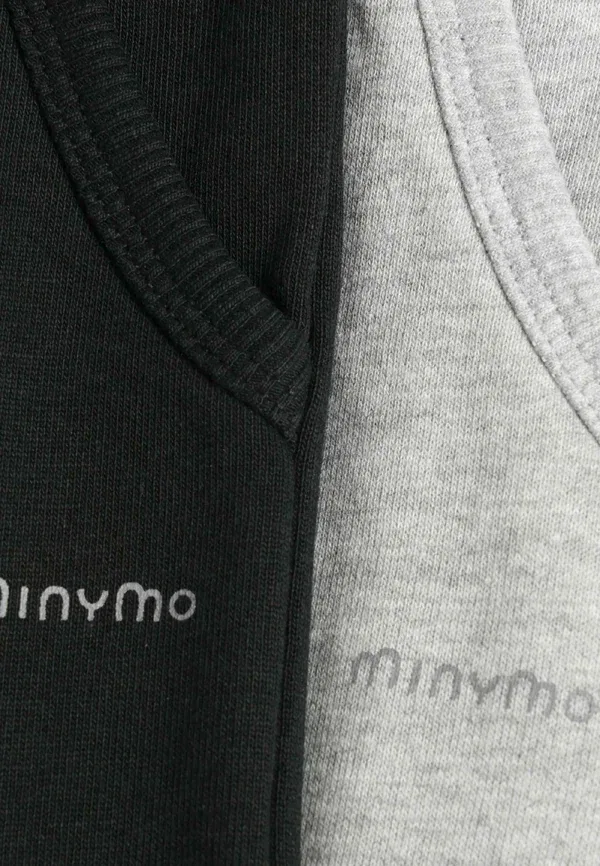 Комплект из 2 брюк с зауженным кроем Minymo Anthracite, антрацит — фото 4