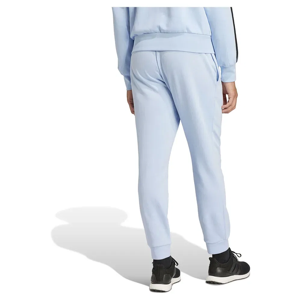Брюки флисовые Adidas Essentials Feelcozy, синий — фото 2