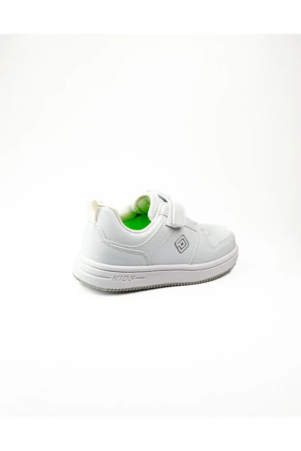Детские кроссовки для девочек белые Pepino, White — фото 4
