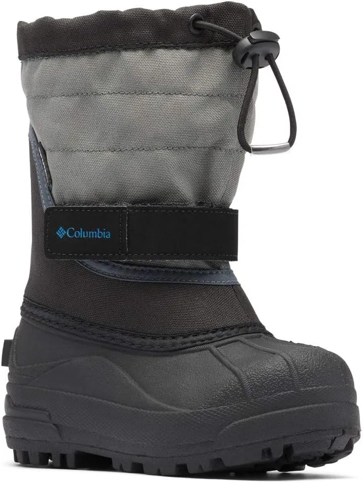Детские ботинки для девочек с утеплением Powderbug™ Plus II Columbia, Black Hyper Blue