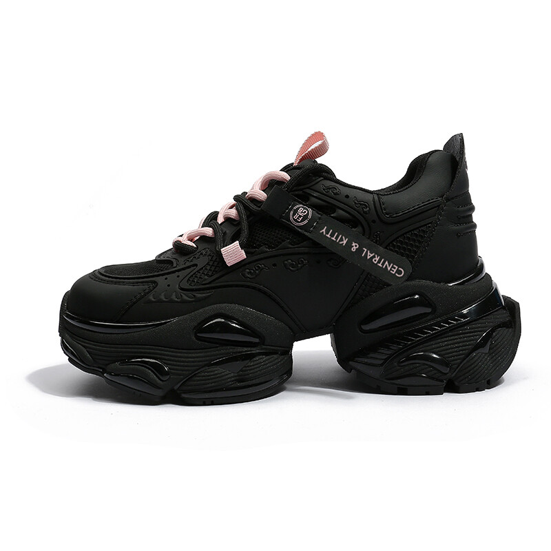 

Кроссовки CENTRAL&KITTY Chunky Sneakers Women's Low-top, черный