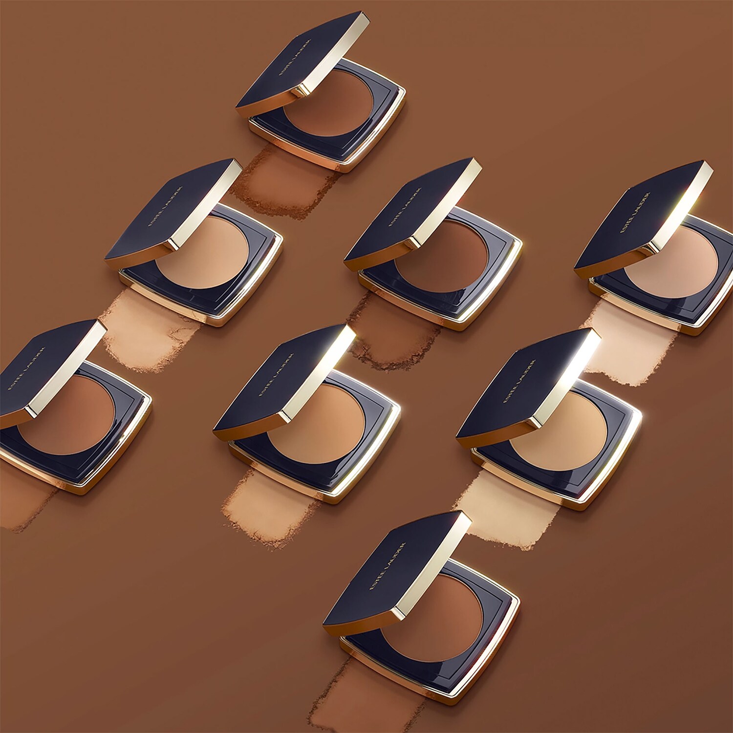 Тональная основа Double Wear Powder Foundation Estée Lauder, 2C3 FRESCO (12 g) — фото 4