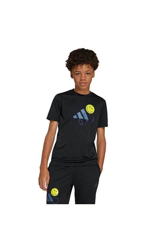 Детские шорты для девочек с принтом X smileyworld Adidas, Black