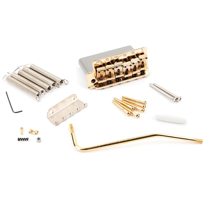 

Оригинальное тремоло Fender USA Vintage 6 Point Gold Lefty 099-2049-202