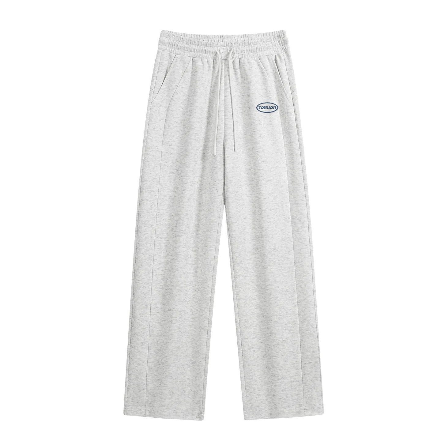Детские брюки повседневные Tonlion, White Flower Grey