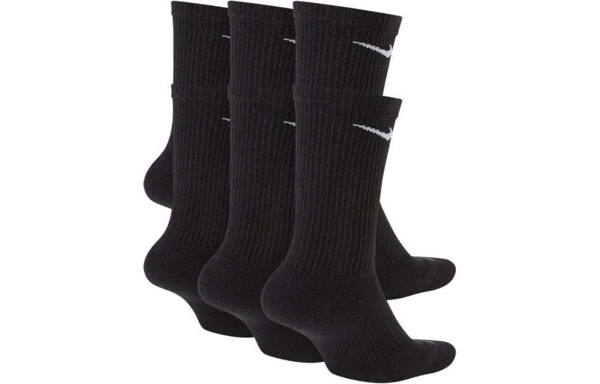 Мужские носки с усиленной подошвой, комплект из 6 пар, Nike, Black — фото 3
