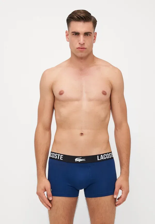Комплект из 3 трусов для занятий спортом Lacoste, темно-синий — фото 4