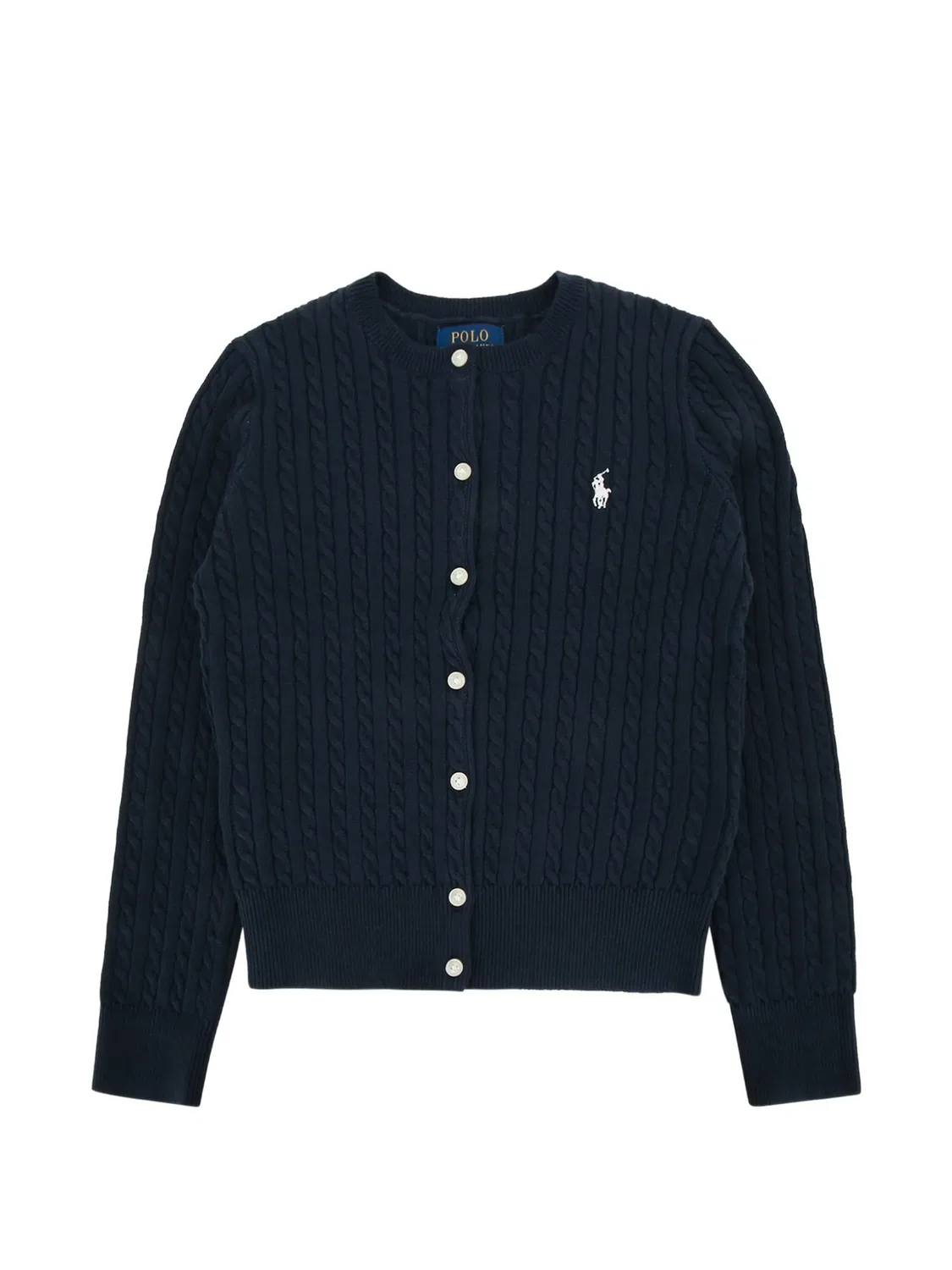 Polo Ralph Lauren Кардиган вязаный темно-синий