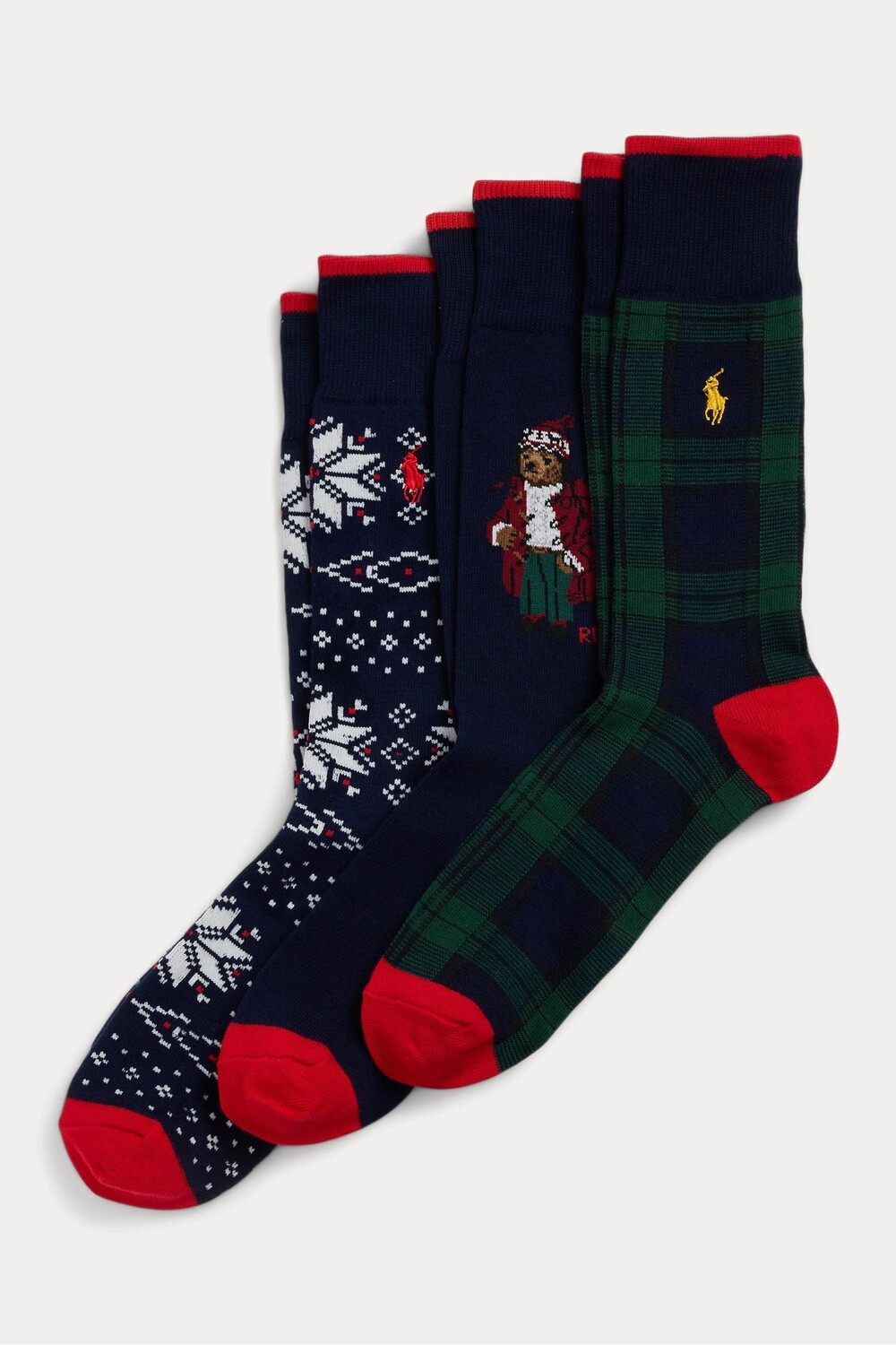 

Подарочная коробка bci combed cotton arctic, 3 шт Polo Ralph Lauren, синий