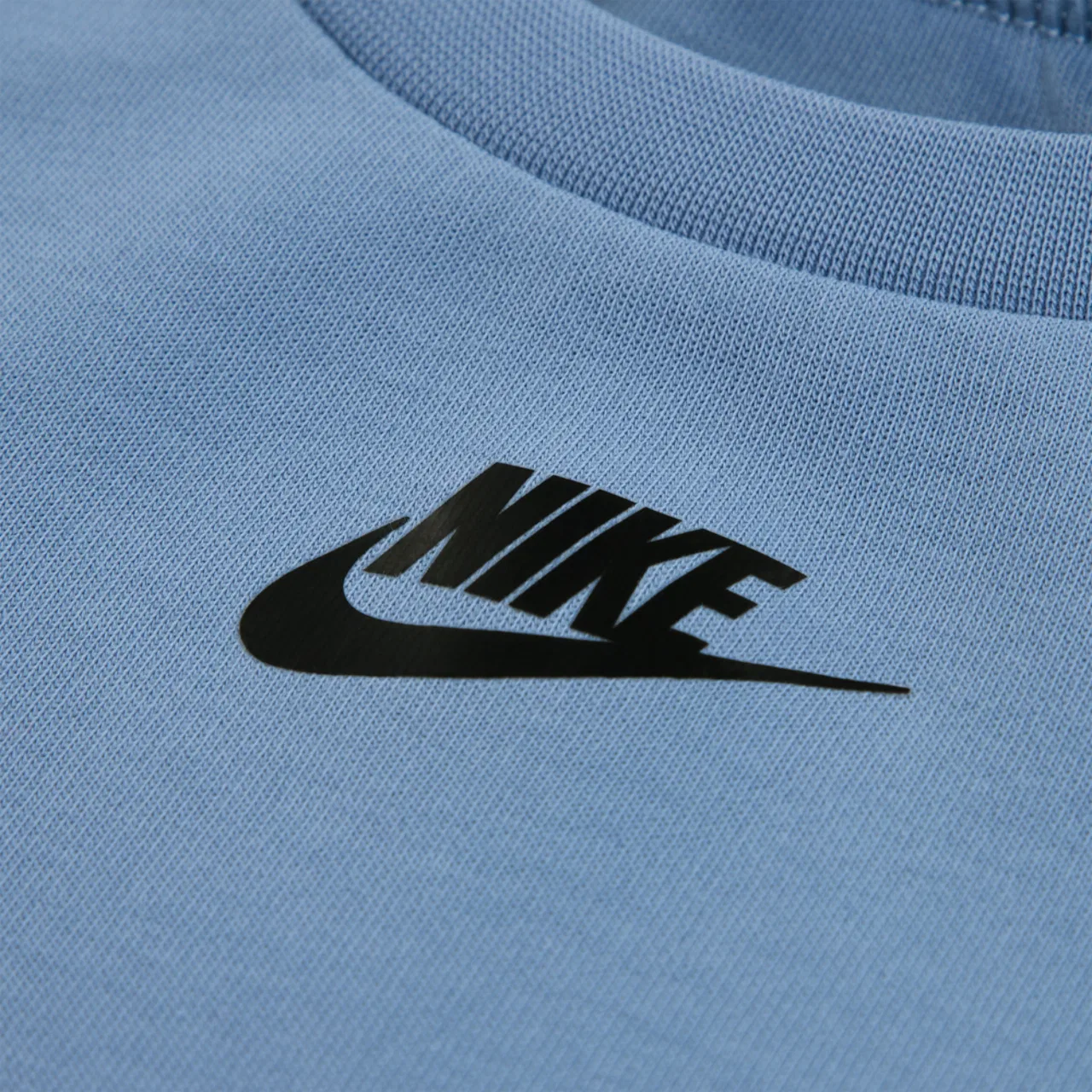 Детский комплект из толстовки и юбки Tech Fleece Nike, синий/черный — фото 4