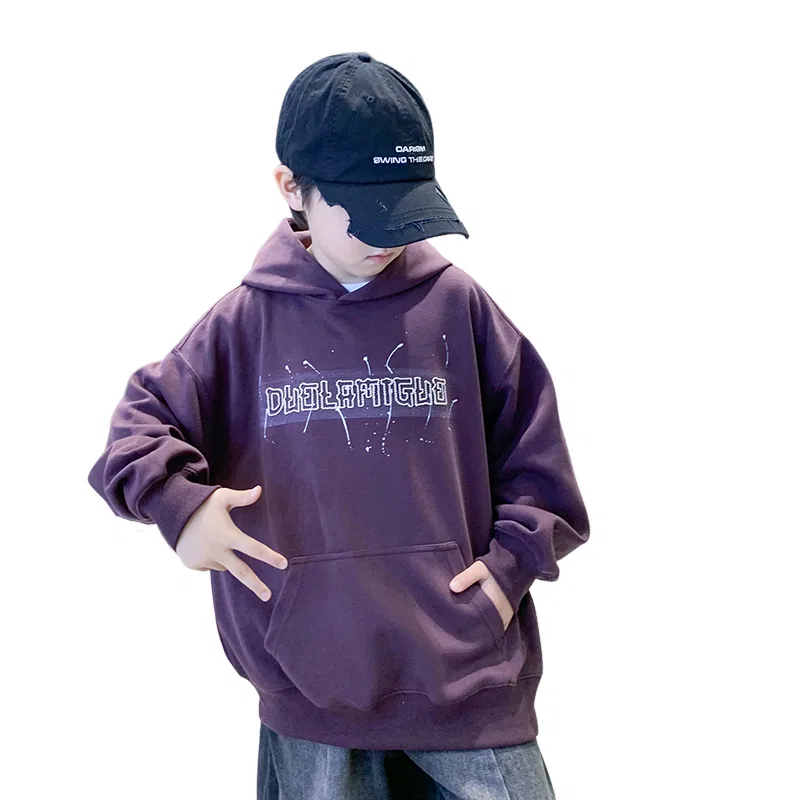 Детское худи Lanza, Dark Purple