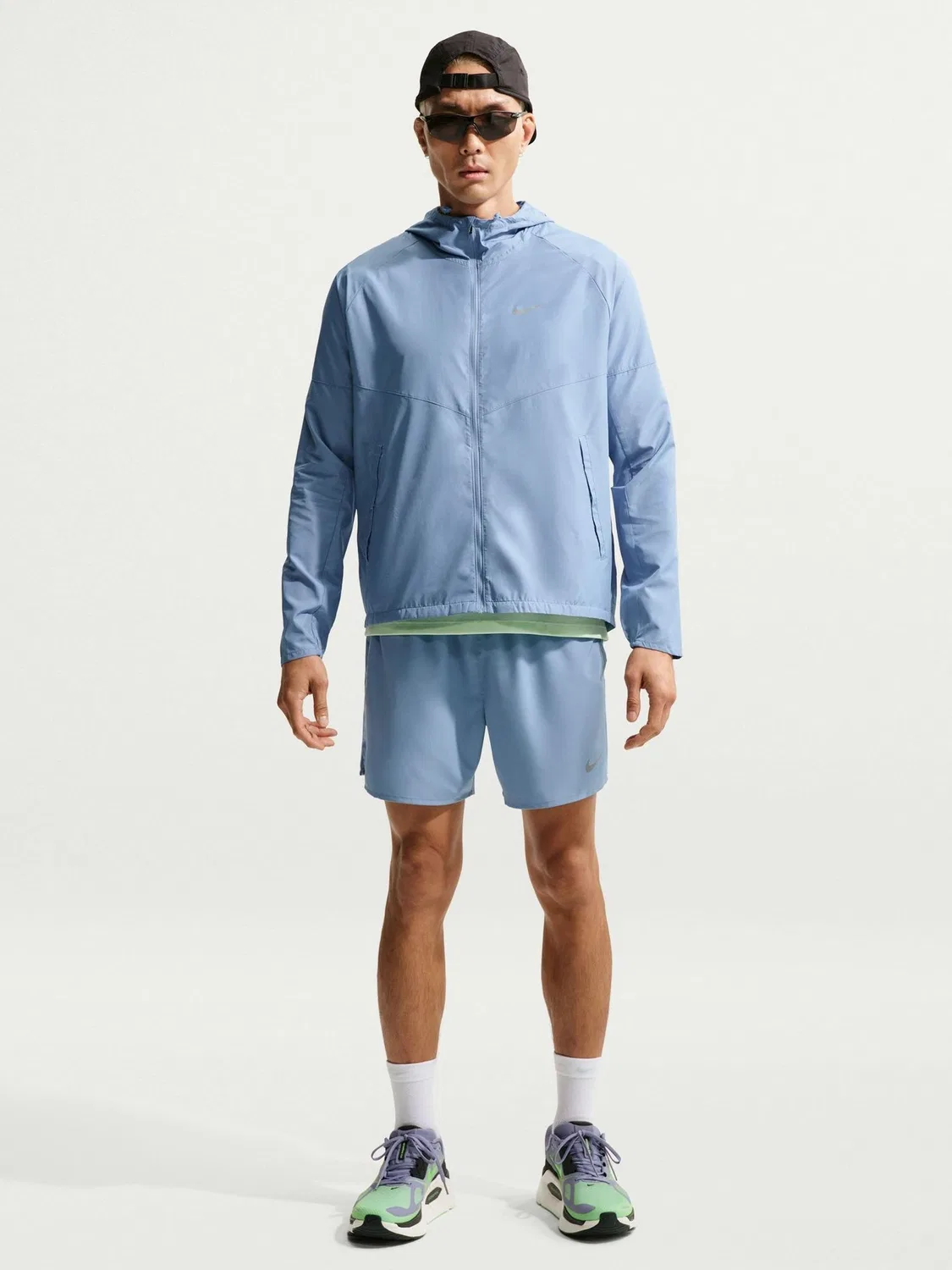 Шорты беговые Dri-FIT Challenger 5" Nike, Work Blue — фото 2