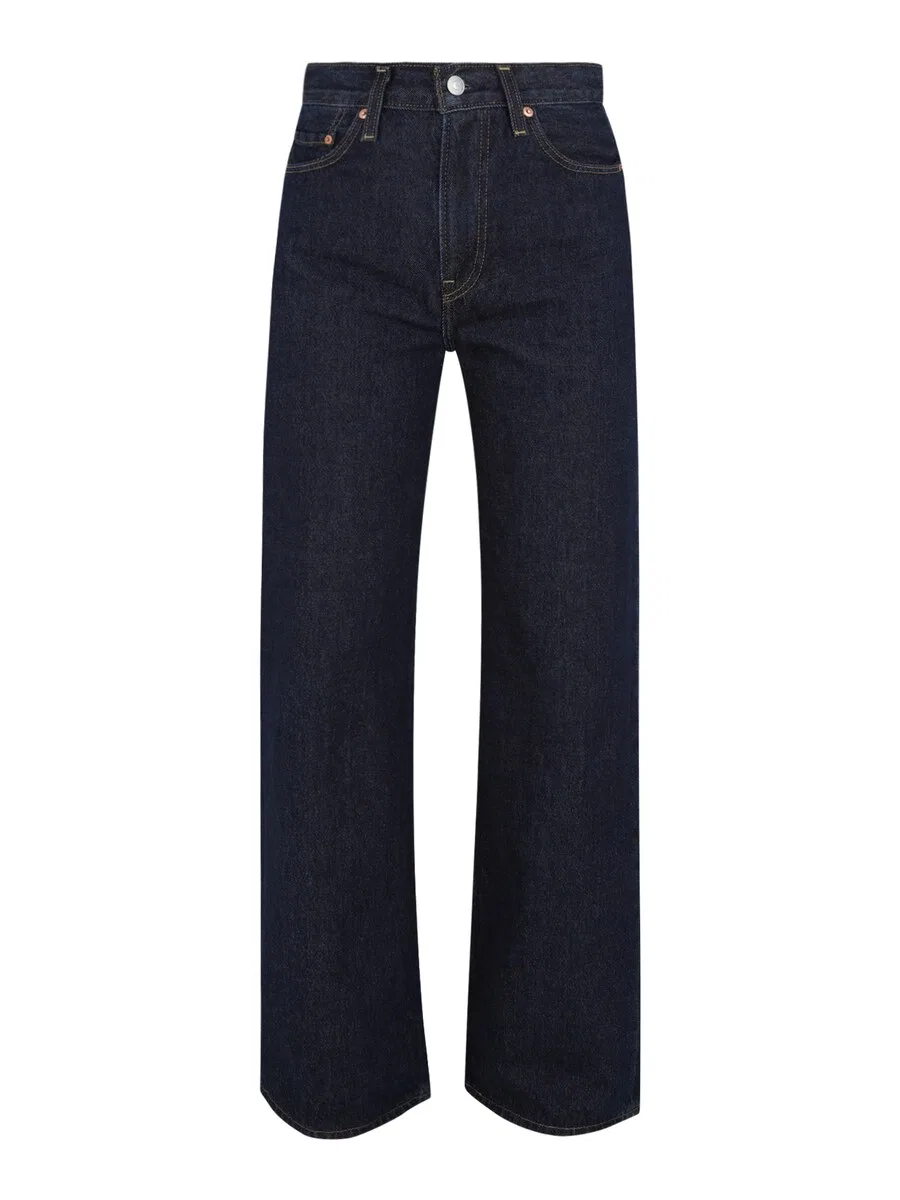 Джинсы LEVI'S с широкими штанинами, темно-синие