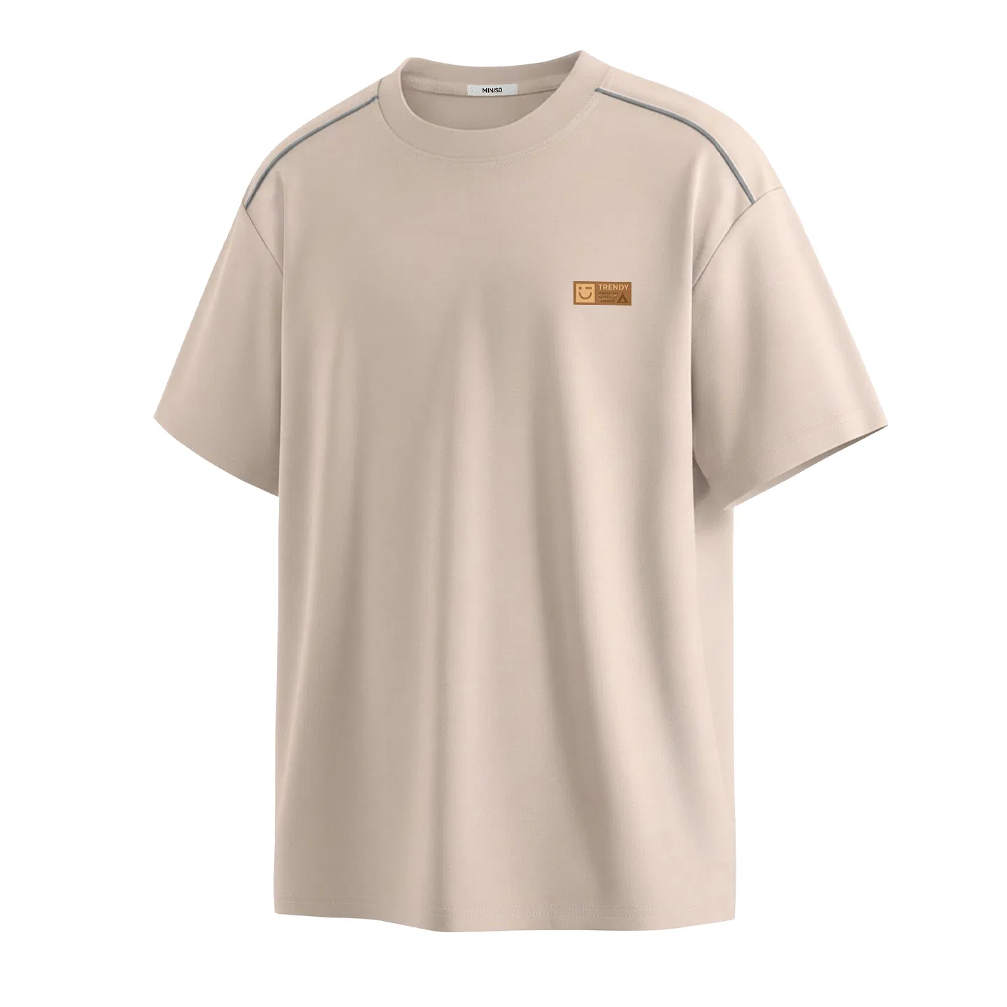 Футболка детская хлопковая MINISO, Sand Color