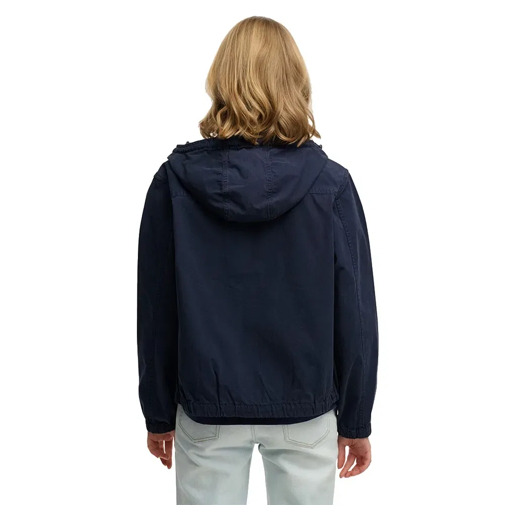 Куртка Washed Twill Superdry, синий — фото 2