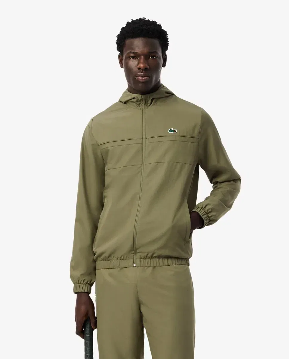 Мужская куртка с принтом Lacoste, Verde Militar