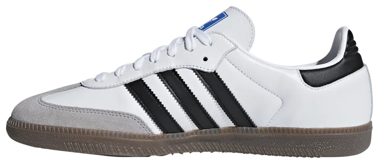 Кроссовки для мальчиков Samba Adidas, цвет Cloud White/Core Black/Gum — фото 2
