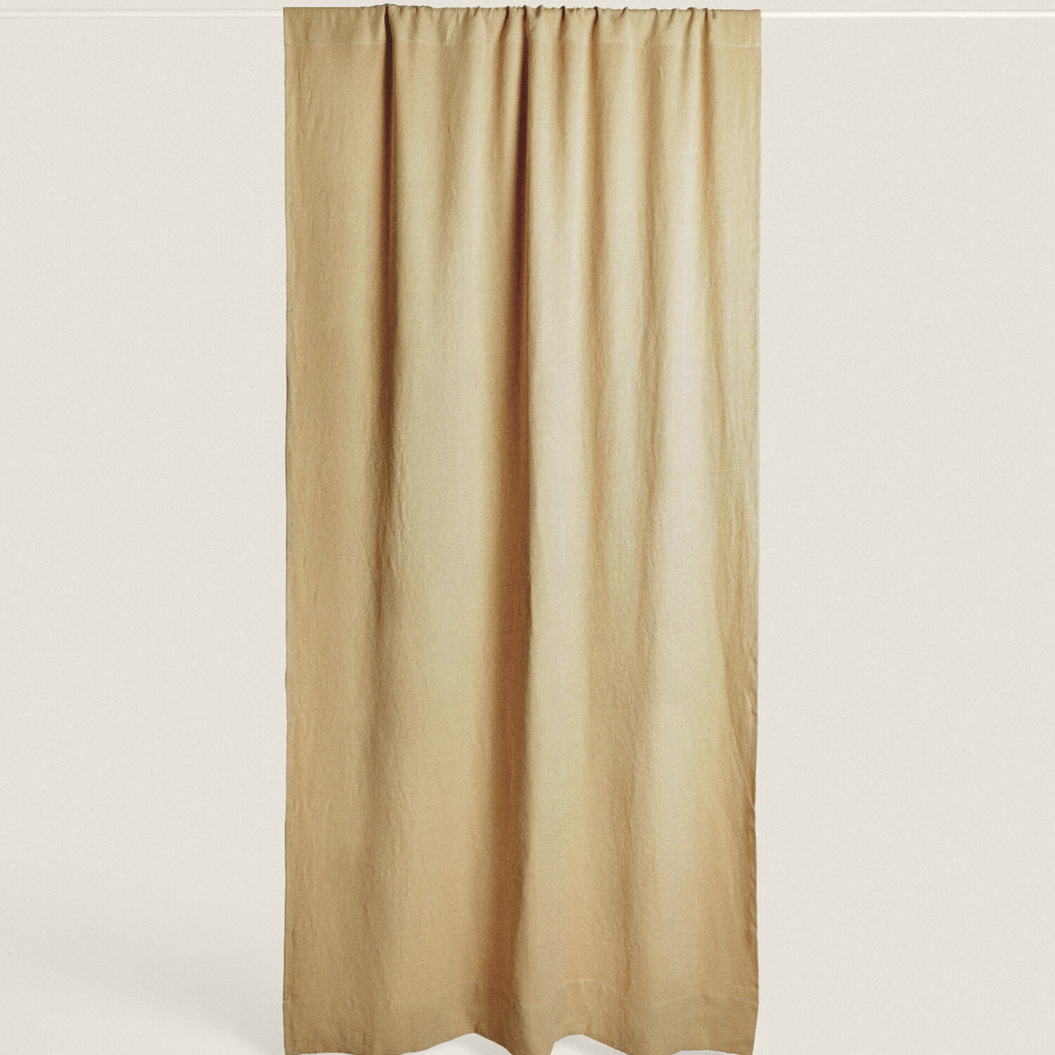 

Штора Zara Home Hemp, 140х270 см, светло-коричневый