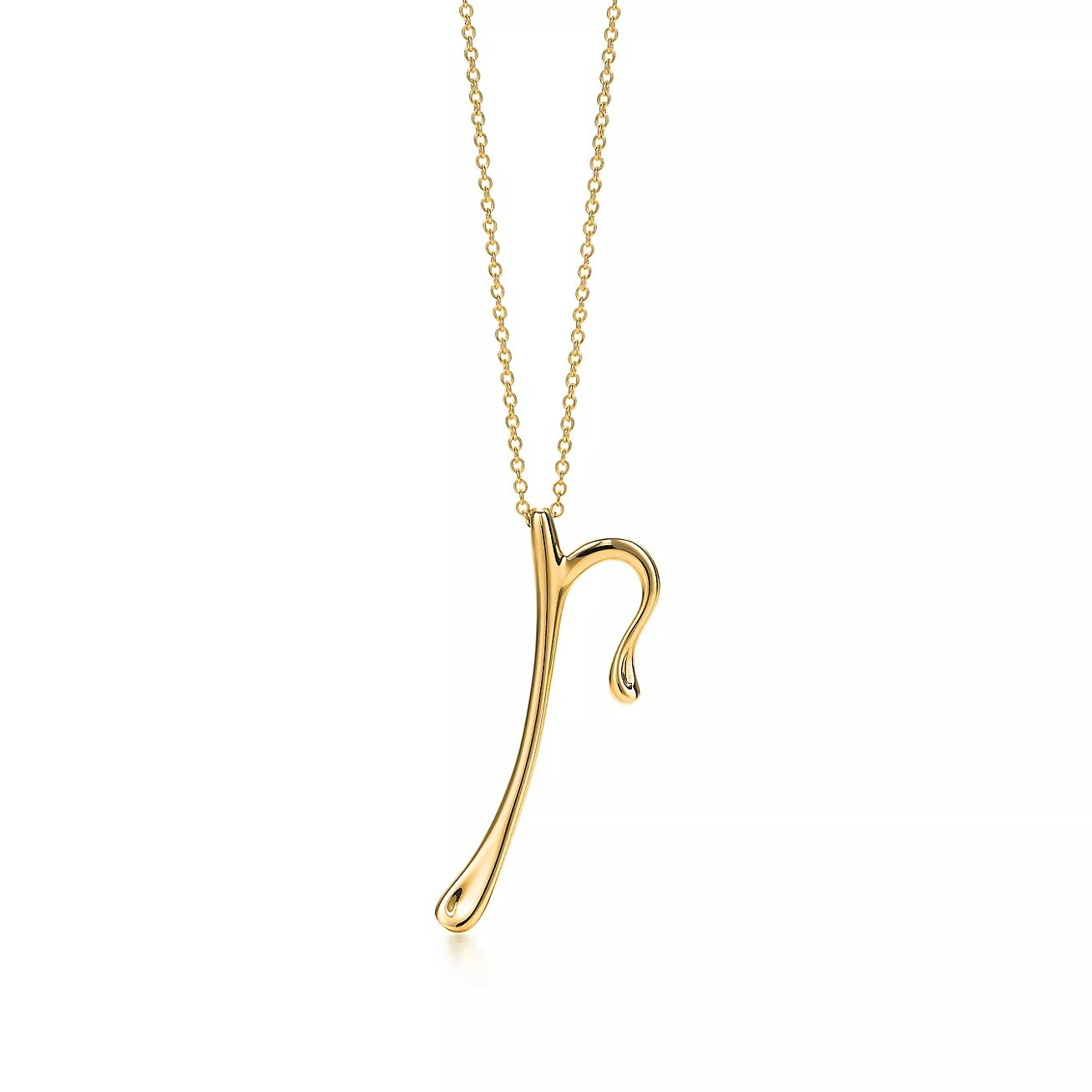 

Колье Tiffany & Co. Letter "P", золото