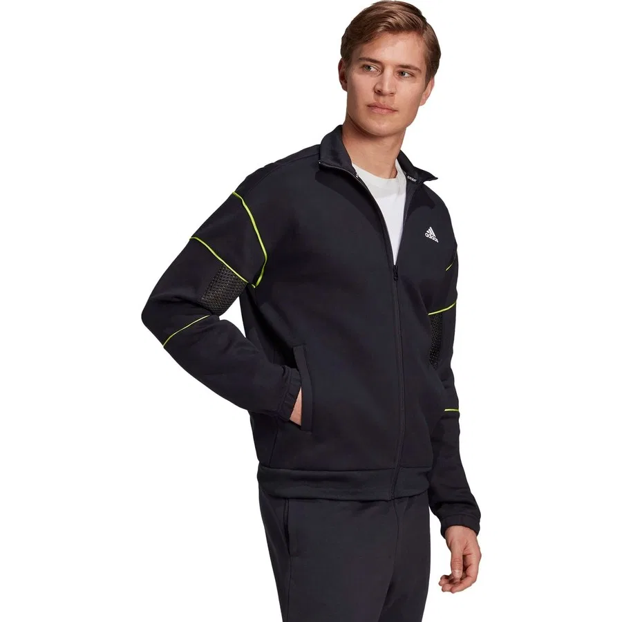 Мужская куртка adidas Mhs Pb Ttop FR7153, Черный — фото 4