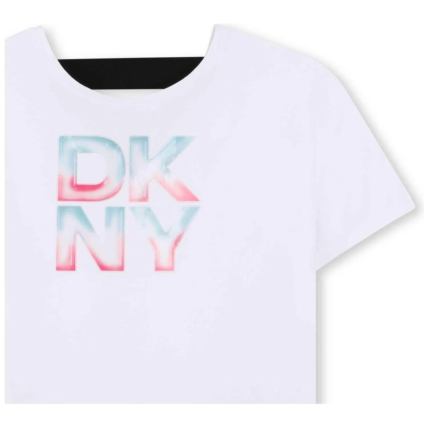 Детский лонгслив с длинным рукавом Dkny Modell D62624-10P, Weiss — фото 4