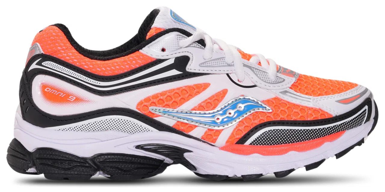 Мальчиковые кроссовки Omni 9 Saucony, синий/красный