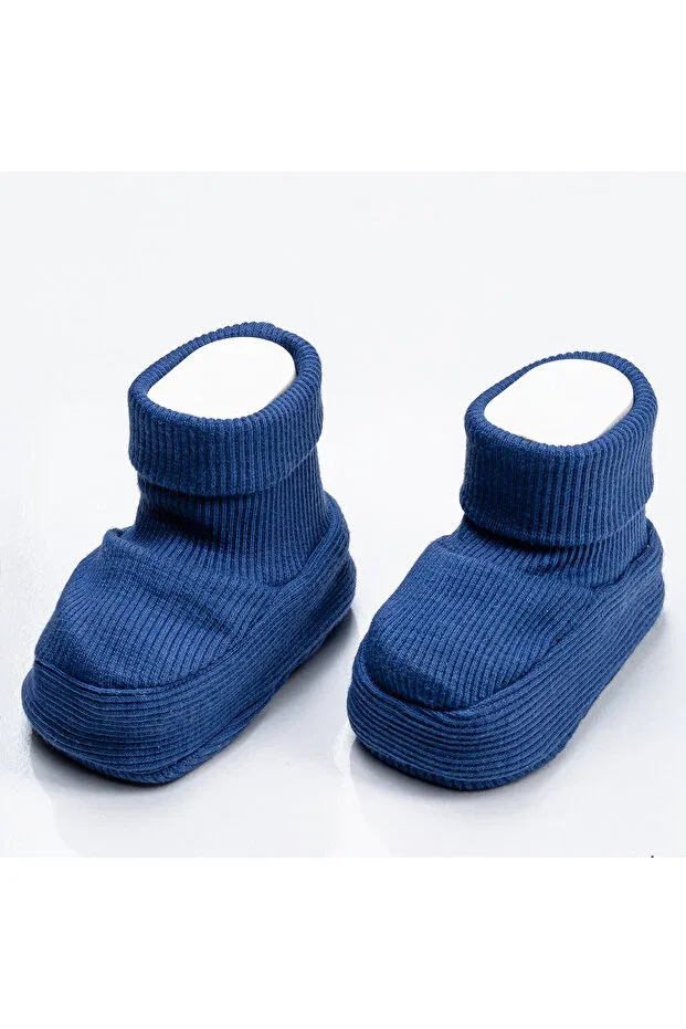 Детские пинетки хлопковые Minikut, Indigo
