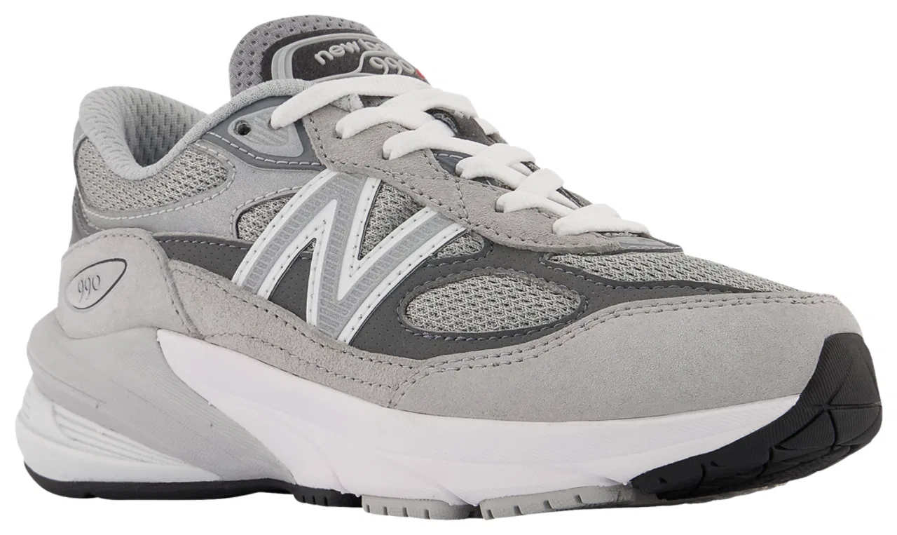 Кроссовки для мальчиков 990 V6 New Balance, серый — фото 4