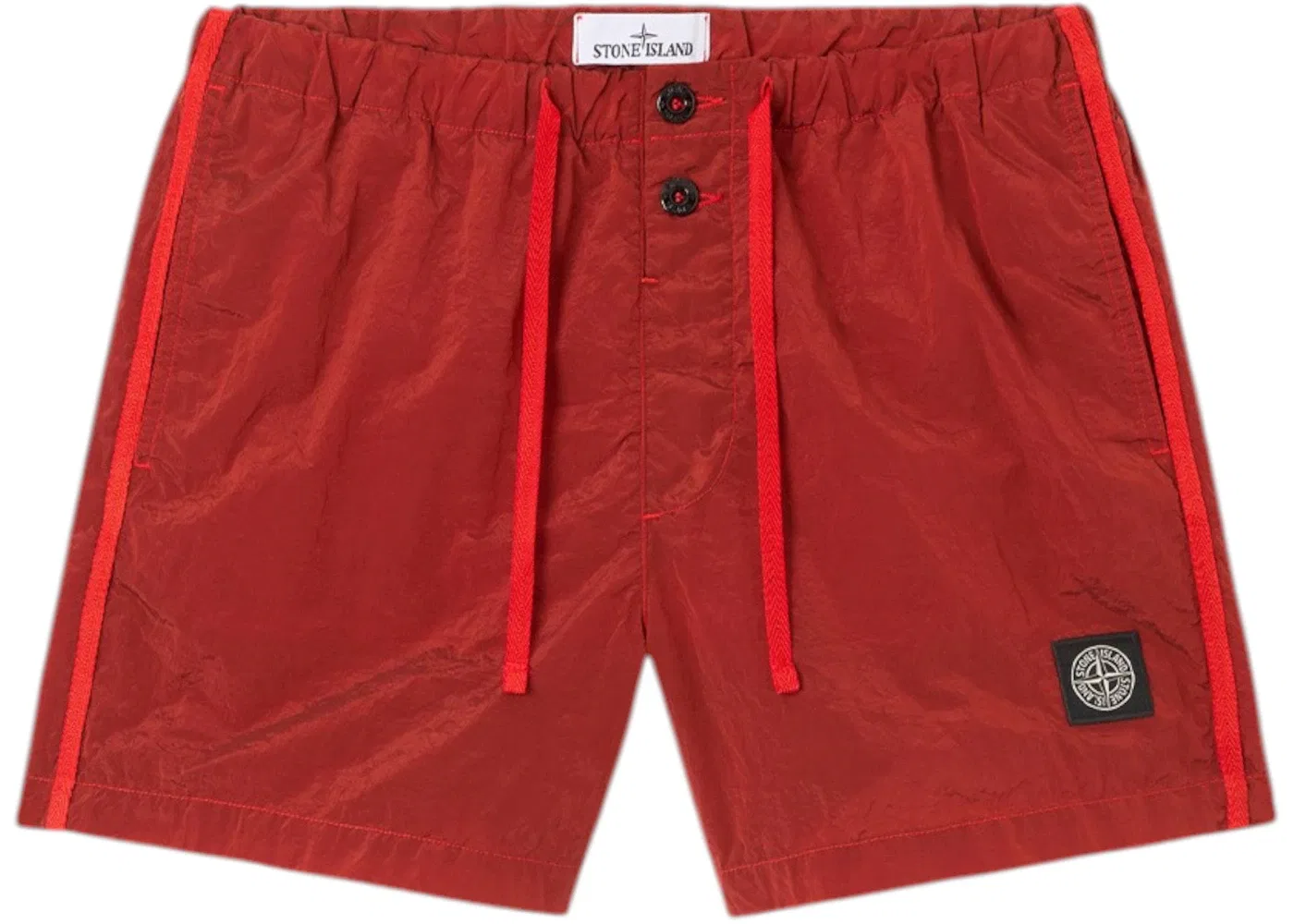Мужские шорты из нейлона Stone Island Shorts, Scarlet
