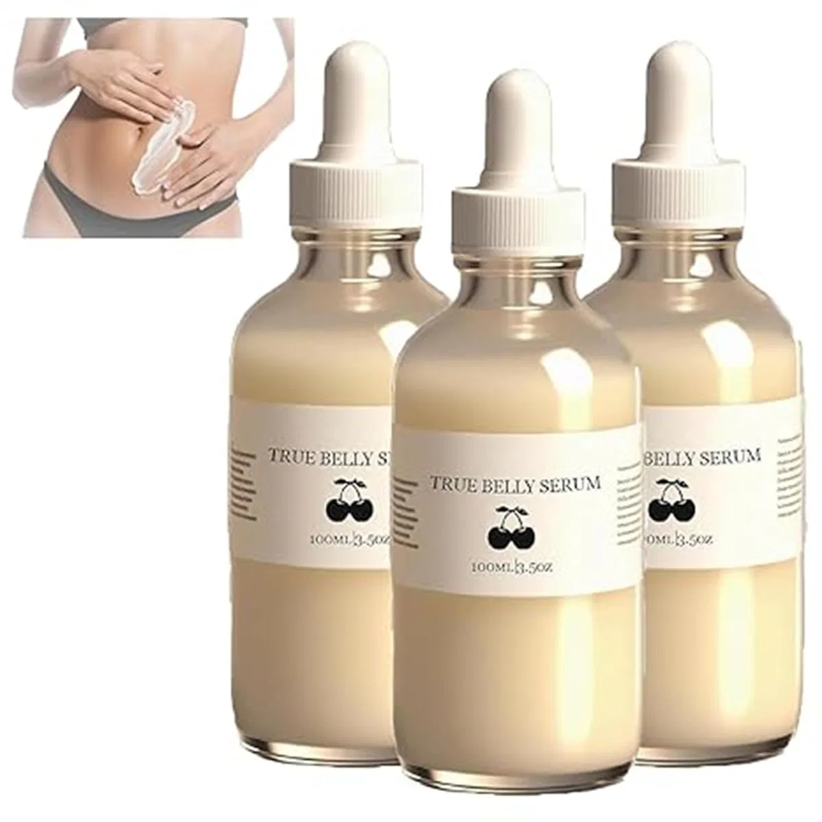 Масло для тела True Belly Serum, Giurui, 100 мл, Вишня