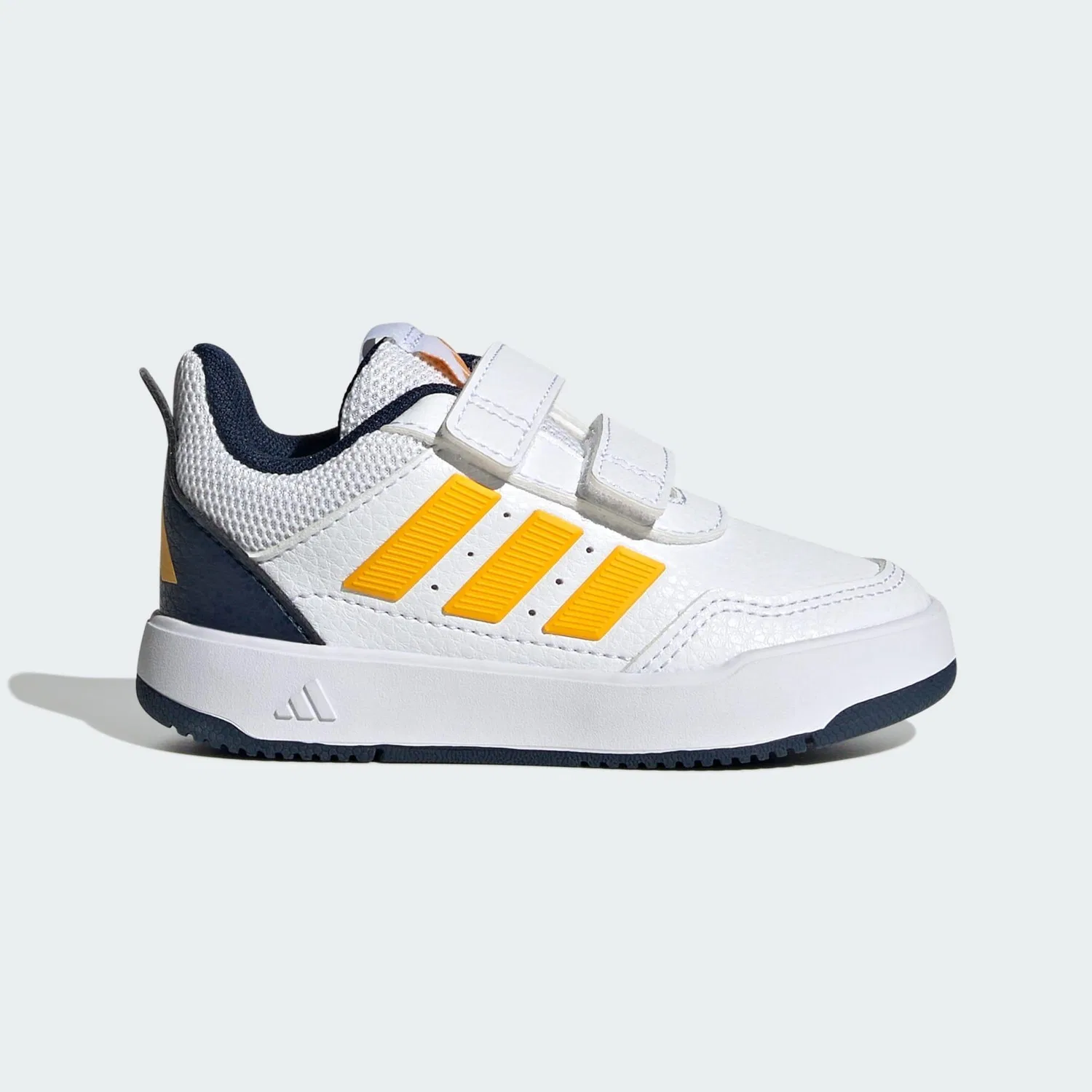 Детские кроссовки с липучками Tensaur Sport 3.0 Adidas, Weiss Gold Kosmosblau