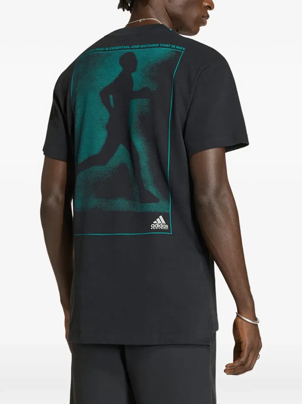 Футболка Equipment Blur Adidas, черный — фото 4