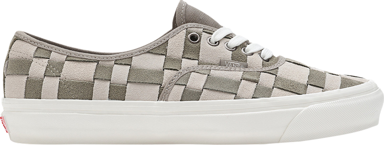 

Кроссовки Vans Authentic 44 DX Woven Check - Brown Khaki, коричневый