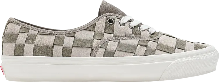 

Кроссовки Vans Authentic 44 DX Woven Check - Brown Khaki, коричневый