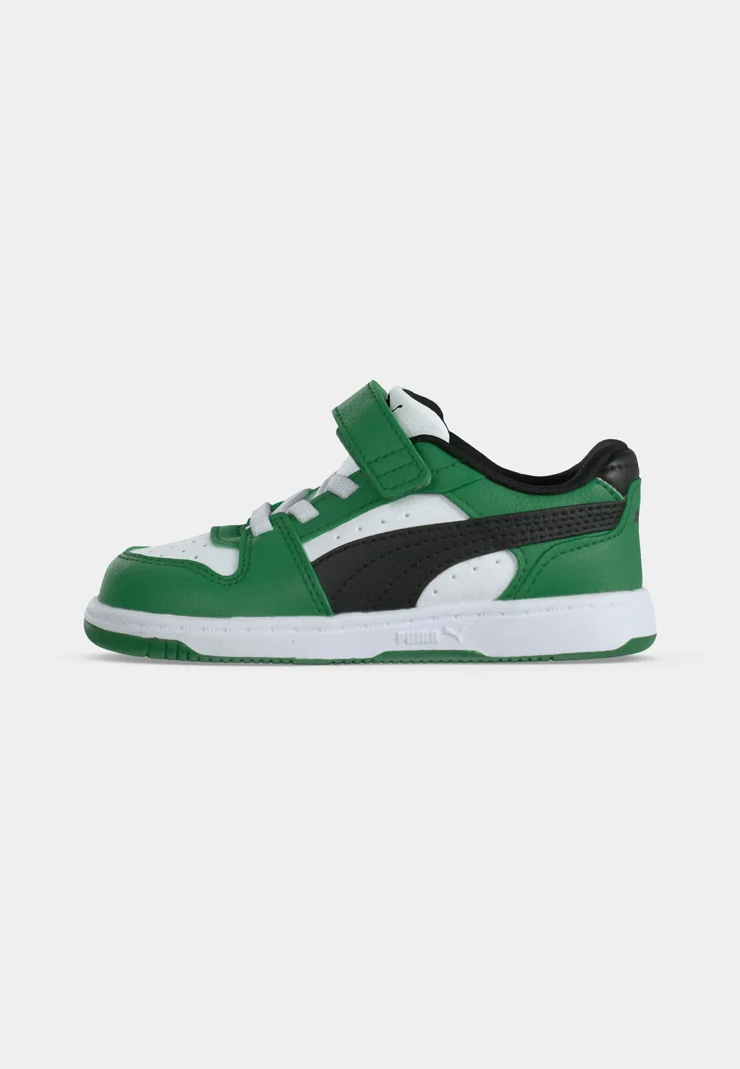 Кроссовки Rebound Slam унисекс Puma, Archive Green/Black/White — фото 2