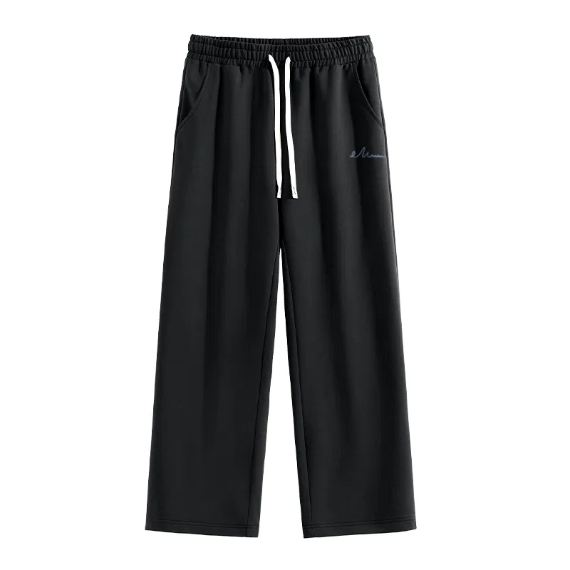 Детские повседневные брюки свободного кроя MINISO, Black