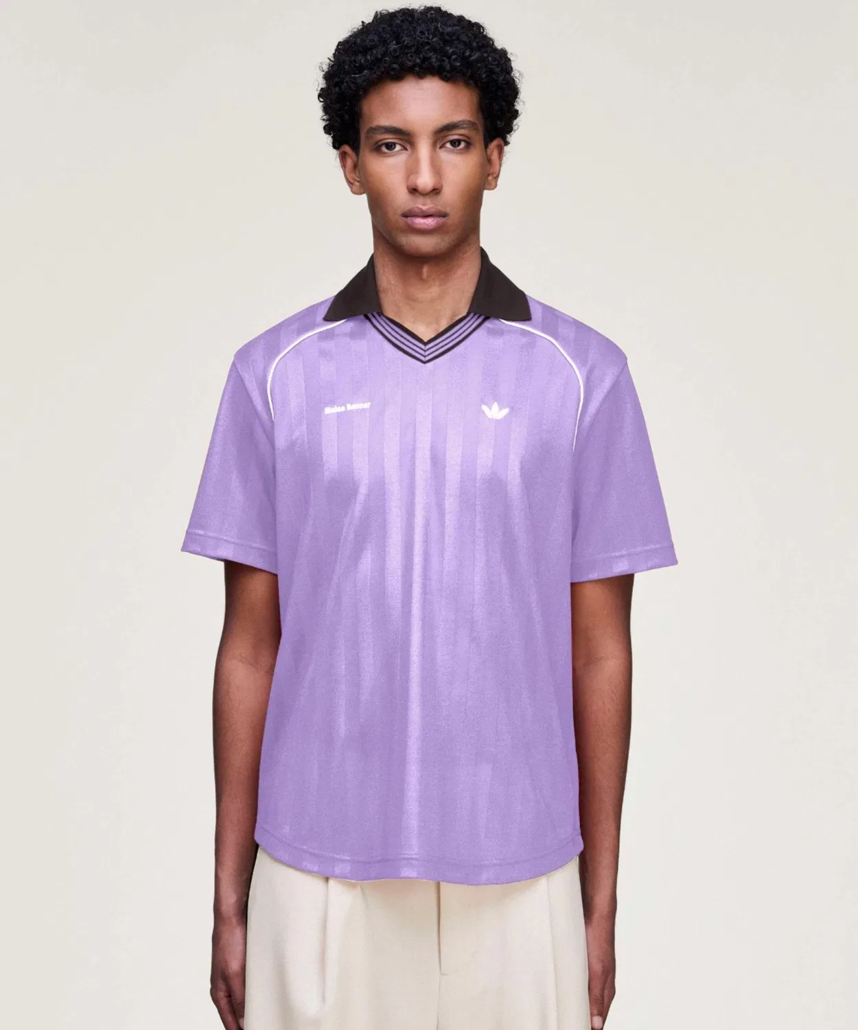 Мужская футболка с коротким рукавом Adidas Originals by Wales Bonner, Violet