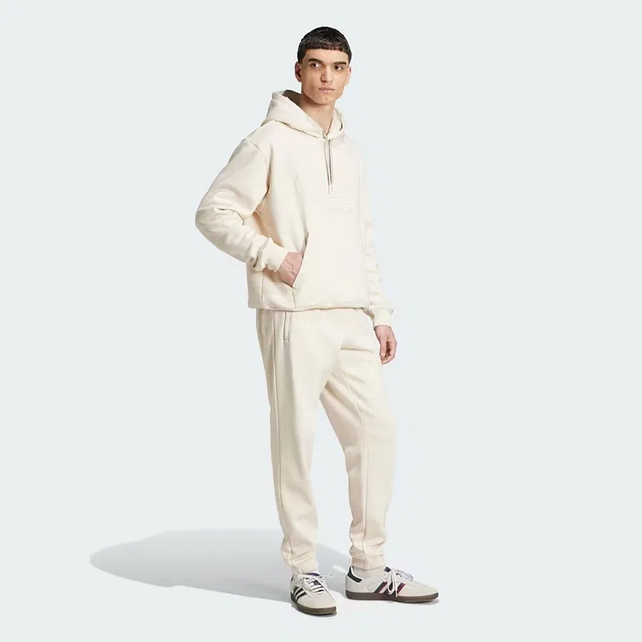 Свитшот с капюшоном adidas HOODED SWEAT, Белый — фото 3