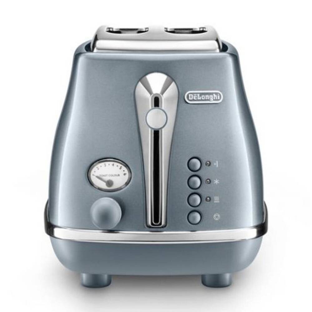 

Тостер DeLonghi Icona Metallics CTOT2003.AZ, синий