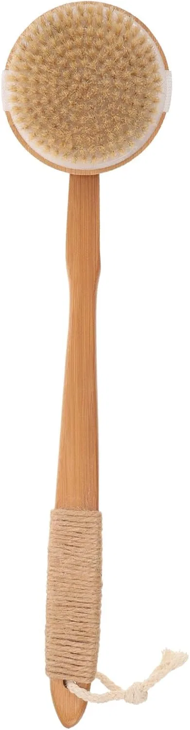 Щетка для тела с длинной ручкой, PENIKOKO, Khaki, 45x10.5x4 см