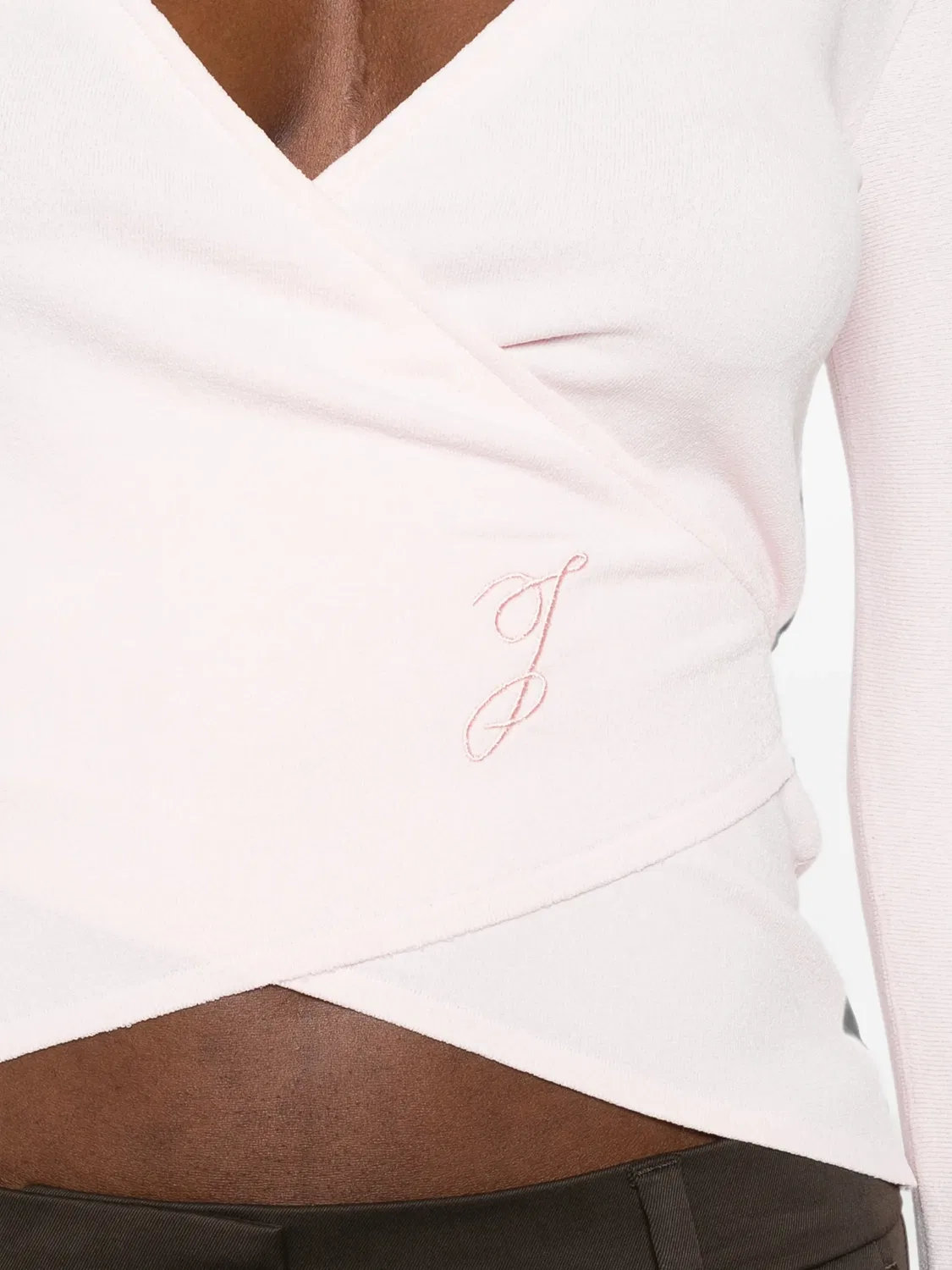Jacquemus Свитер Paysan розовый — фото 4