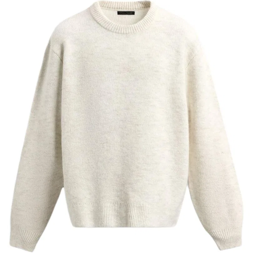 Мужской свитер с высоким воротником Frosted White ZARA, Frosted White