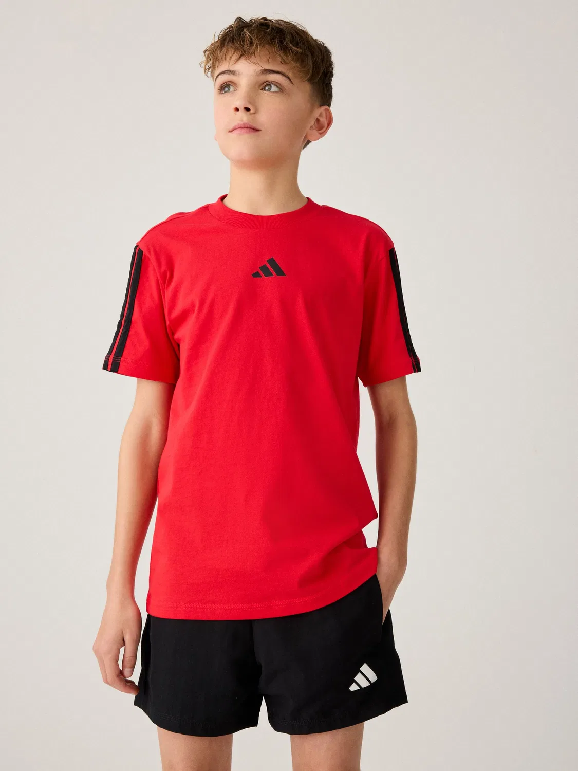 Футболка adidas Red Essentials, детская, красный