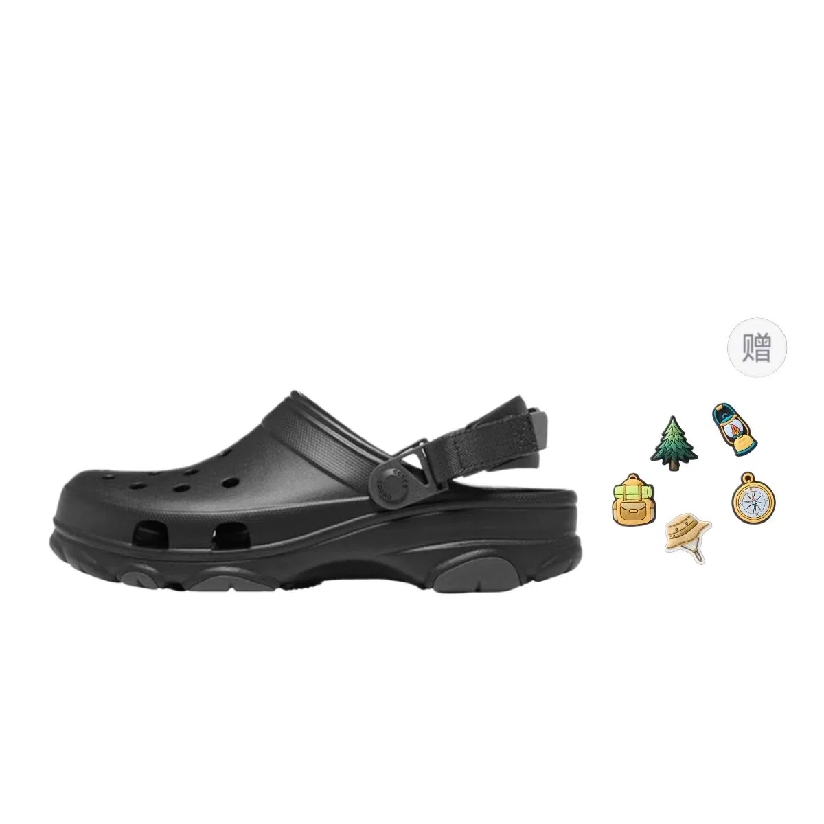 Детские кроссовки-клоги Crocs All Terrain, Black