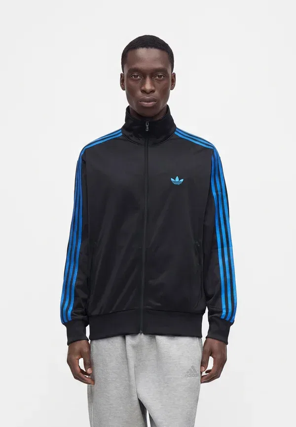Куртка Firebird унисекс - летняя куртка Adidas Originals, черный/ярко-синий — фото 2